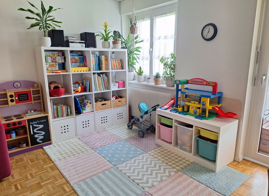 Spielbereich in der Kinderbetreuung Tagesmutter Carmelita in Urdorf 