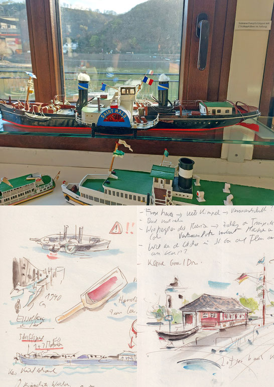 Besuch im Lotsenmuseum / Kaub