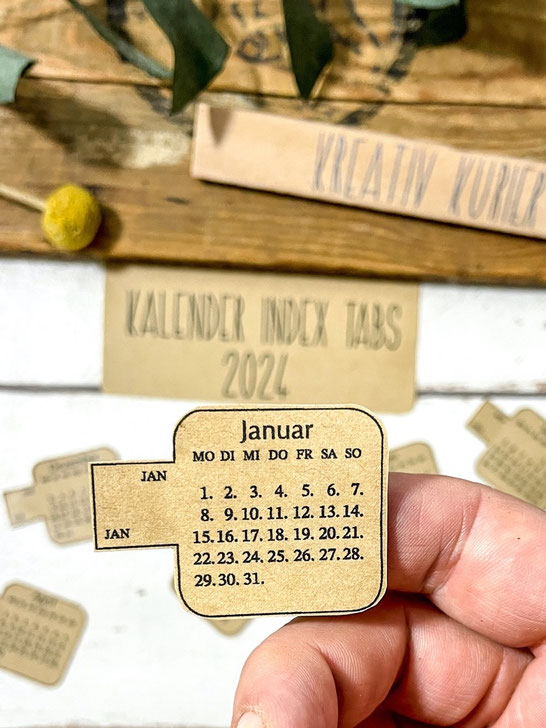 Kalender Index Tabs 2024 Kreativ Kurier