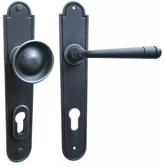 Schmiedeeisen beschläge: LS Schutzgarnitur Hardox® - Modern