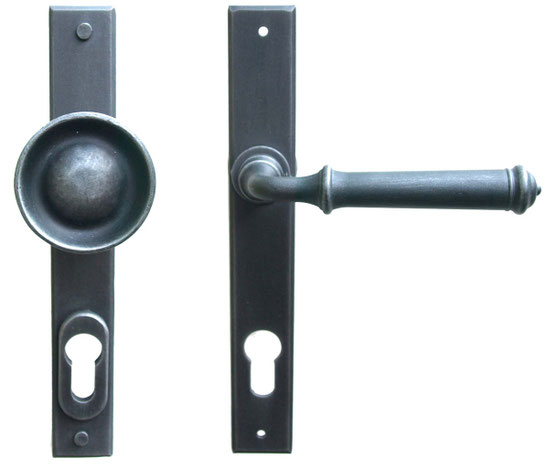 Schmiedeeisen beschläge: LS Schutzgarnitur Hardox® - Modern