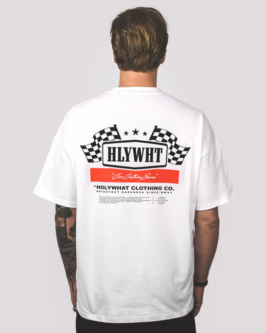 holywhat, hlywht, oversized, T-Shirt, streetwear, Race No.1, racing, car culture, organic cotton, made in portugal, sustainable, losangeles, california