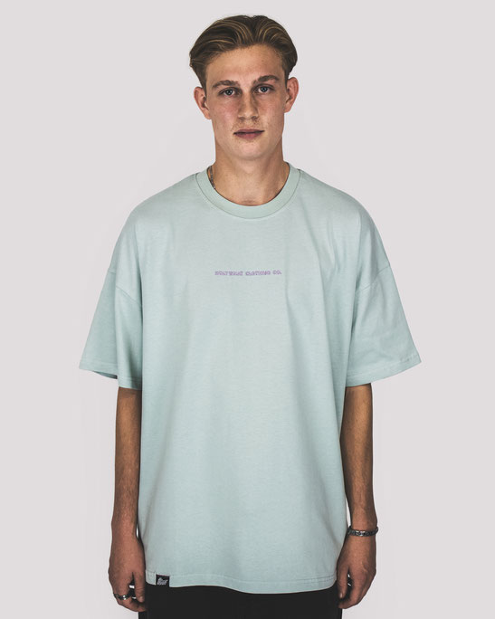 holywhat, oversized, t-shirt, portugal, sustainable, organic, organig cotton, made in portugal, streetwear, streetstyle, basic series 2, blue