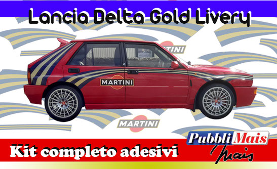 lancia delta red integrale red evo evolution road car rossa racing complete kit edition sportline michelin sticker decal pubblimais ebay 1992 graphics livery