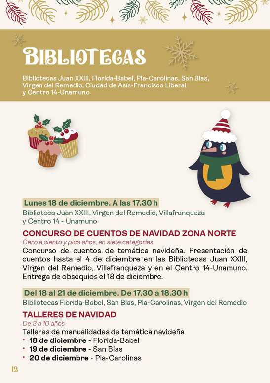 Programa Cultural de la Navidad en Alicante