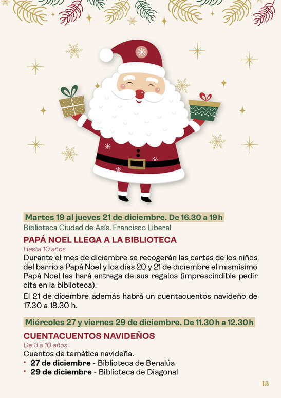 Programa Cultural de la Navidad en Alicante