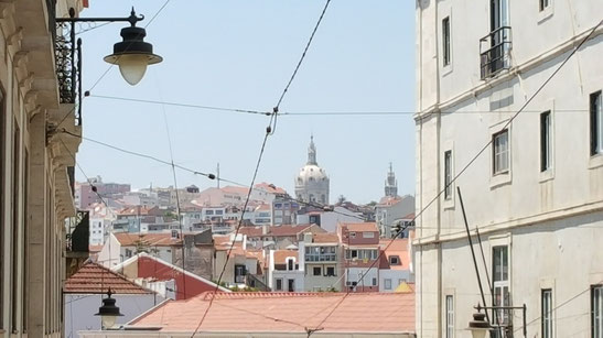 Bild: Straßen Lissabon