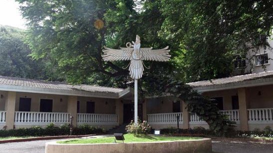 Sir Jamsetjee Jejeebhoy Agiary on Dastur Meher Road - Zoroastrian Temple in Poona.