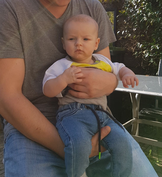 Dean 3 maanden oud