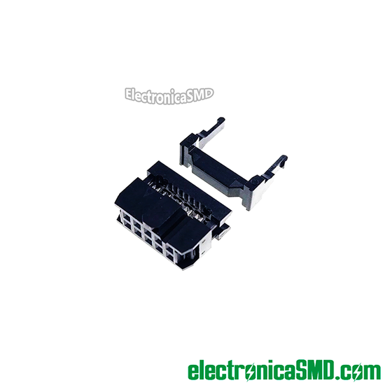 conector idc 10 pines, guatemala, electronica, conector hembra para cable idc