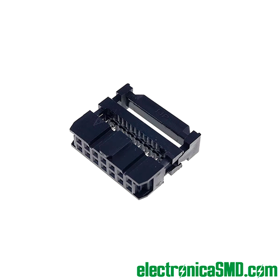 conector idc 14 pines, guatemala, electronica, conector hembra para cable idc