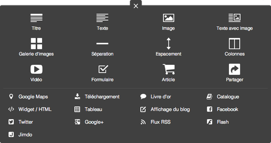 Comment modifier le contenu d'un site Jimdo?