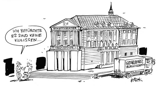 Langenthal Stadttheater Haupteingang
