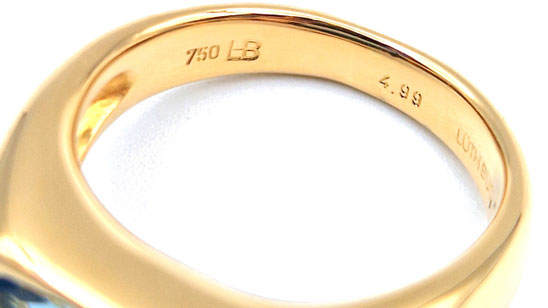  Goldring 750 Stempel – Gold verkaufen Mühldorf M.Franke