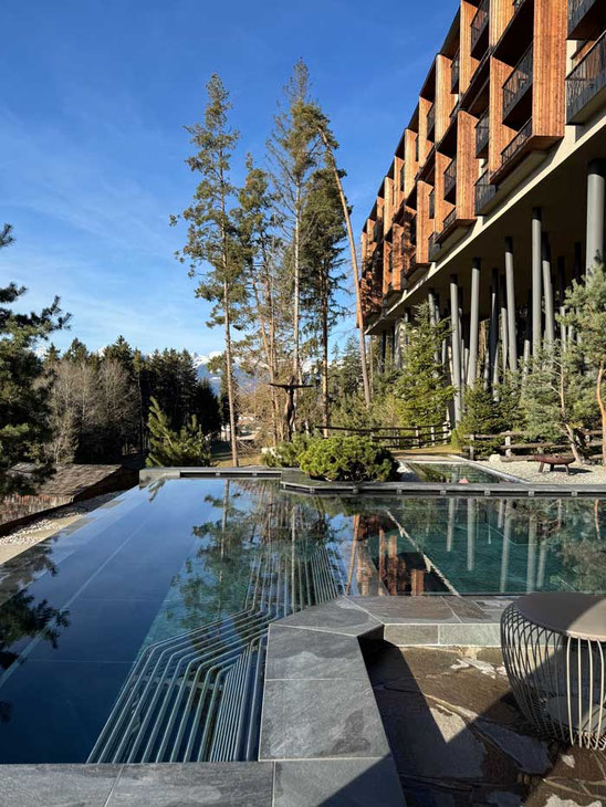 Outdoor Spa My Arbor Hotel Brixen