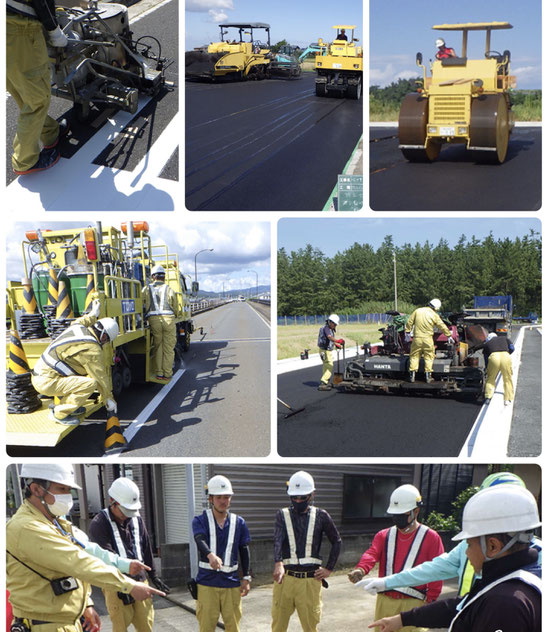 スタッフ写真｜福井の道路舗装工事・外構修繕事・駐車場区画線工事のことなら(株)前建