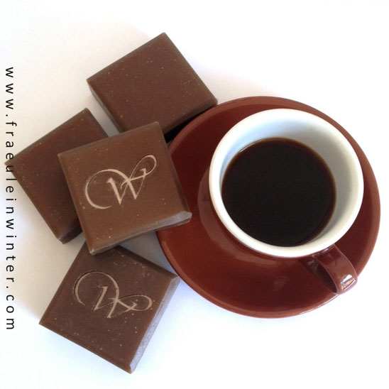 Kaffeeseife | Coffee soap | Handmade by Fraeulein Winter