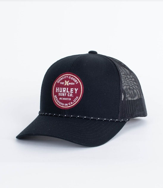 Hurley Jetties Trucker Cap Black im Angebot bei WindSucht