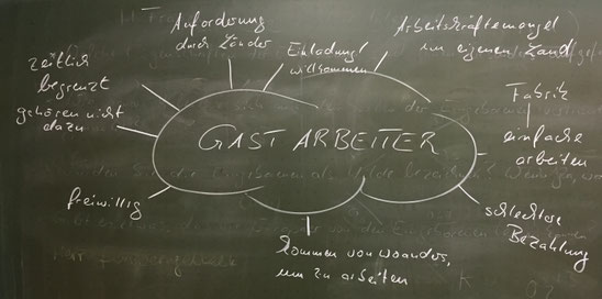 Assoziationen zum Begriff "Gastarbeiter" (EFge1)