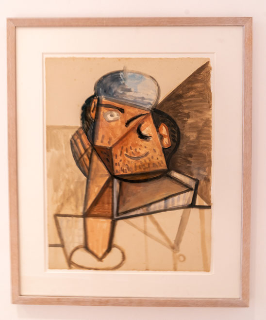 Bild: Gemälde von Pablo Picasso im Musée Picasso in Antibes 