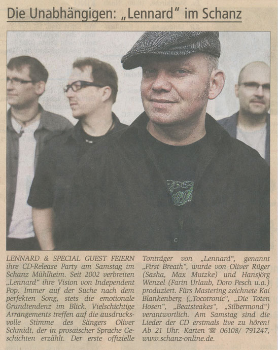 Offenbach Post, 4. Juni 2010