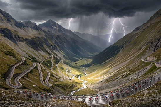 Dreiländergiro 2026 am Stilfser Joch - Stelvio - Bildaufnahme: Luggi der Lügner vom Reschnerhof