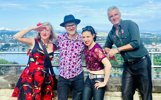 Die Berliner Band The Beez stellt morgen Abend in Pfullendorf ihr neues Album "Fahrradkette" vor. Der Gig wird wegen des erwarteten schlechten Wetters kurzfristig ins Trockene verlegt. Foto: Rob Rayner 