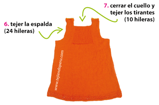 Tutorial: vestido para niñas sin mangas