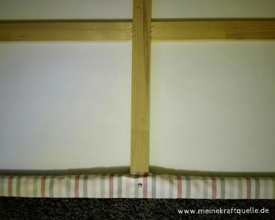 mit Leinwand basteln, Leinwand neu gestalten, Basteln in fünf Minuten, Kraftquelle