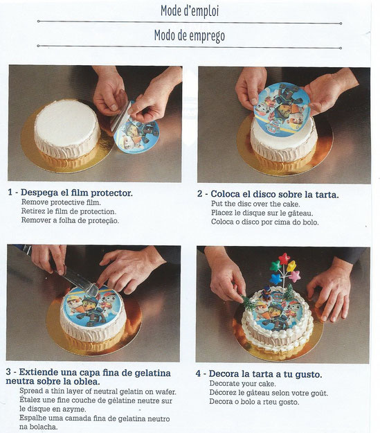 Reine des neiges Décoration de gâteau comestible disque Azyme Sucre  personnalisé