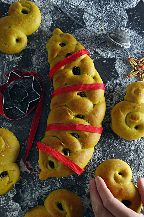 Lussekatter speltmel