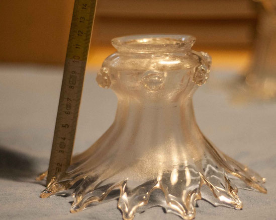 Coppa-o-Tazza-ricambio-per-lampadario-in-vetro-di-murano