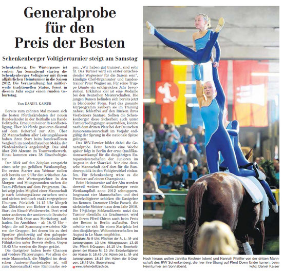 Veröffentlicht mit freundlicher Genehmigung. Quelle: Leipziger Volkszeitung vom 26. April 2012 | Regionalausgabe "Delitzsch-Eilenburg" | Seite 20