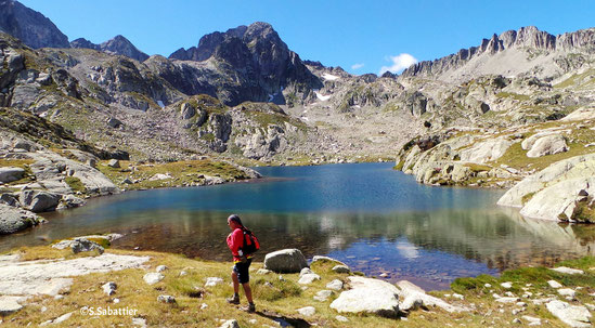 Bergwanderung im See von Cambales - Abfahrt von Pont d'Espagne