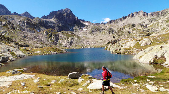 One of the lakes of Cambales - leaving from "Pont d'Espagne"