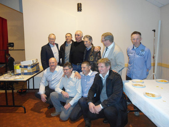 Photo de famille avec nos amis de MANCHE ATLANTIQUE