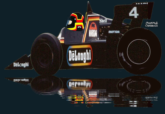 Helmet of Stefan Bellof by Muneta & Cerracín