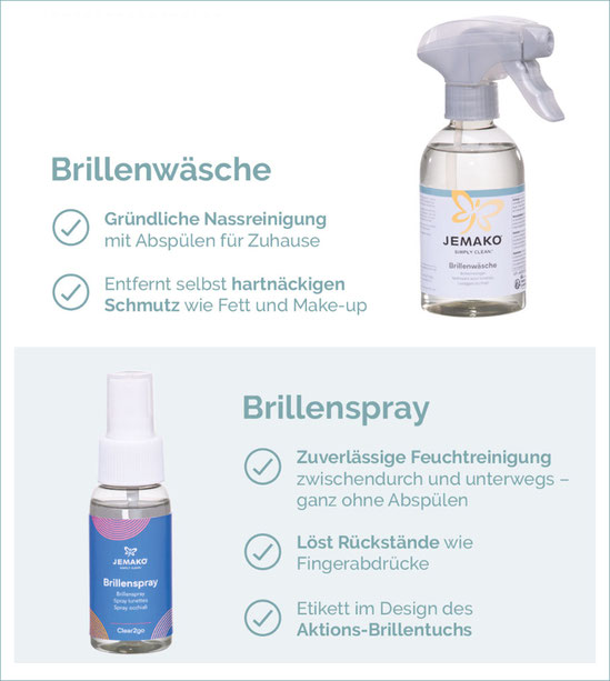 JEMAKO Brillenreinigung