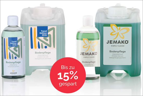 JEMAKO Bodenpflege Trend Edition 2026 sowie Standard Variante