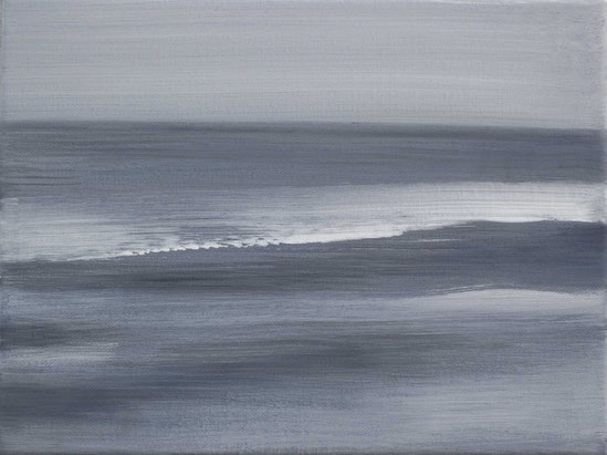 ocean 1 30x40cm 2015 oil on canvas