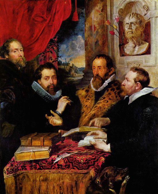 P. P. Rubens, "Quattro filosofi" (1611-1612)