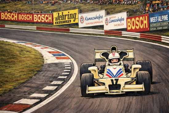 1977 Alan Jones wins in Austria