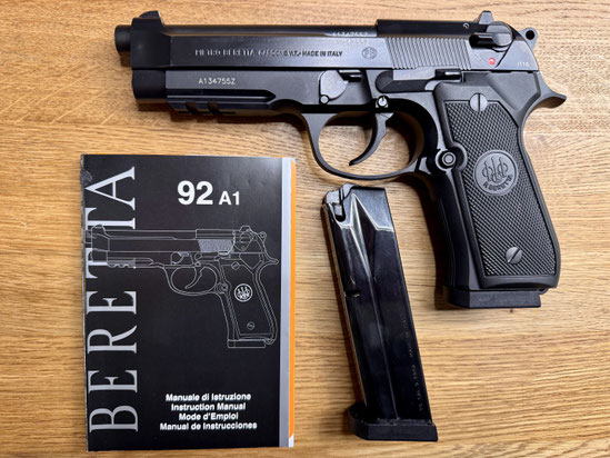 Pistole Beretta 92 A1 kaufen occasion gebraucht billig 9x19 9mm Para