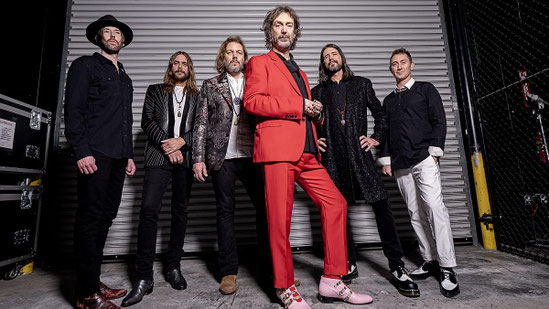 Einer der Open Air-Kracher im kommenden Jahr: The Black Crowes aus Atlanta/Georgia werden am 5. Juli den Ehrenhof des Residenzschlosses Rastatt rocken. Foto: Promo