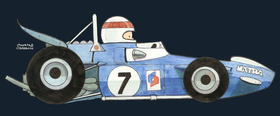 Jackie Stewart by Muneta & Cerracín