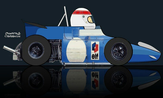 Jackie Stewart by Muneta & Cerracín