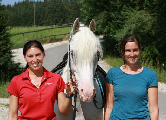 Asfaloth und ich bei Anja Beran - 2012