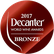 Budureasca Premium Fetească Neagră 2014: Bronzemedaille, Decanter 2017