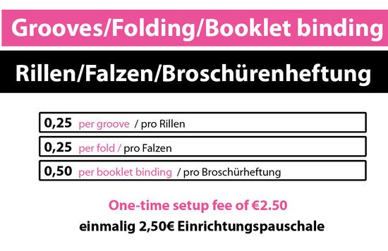 Rillen-Falzen-Heften