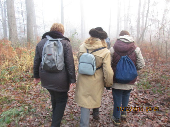 Aujourd'hui la tête de la troupe est féminine, 3 solitaires dans leurs pensées, peut être en grande discussion